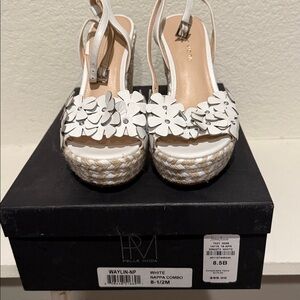 Pelle Moda White Nappa Combo Footwear